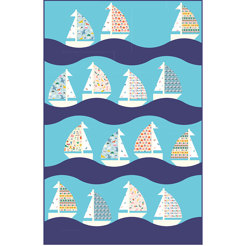 Quilt Pattern -  Newport Sails by Everyday Stitches
