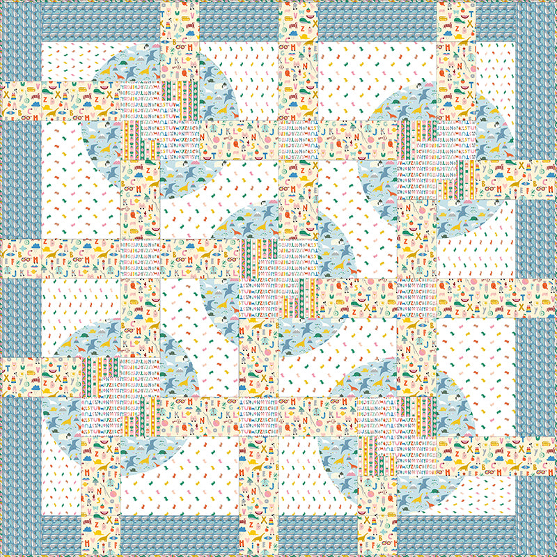 Quilt Pattern -  Spin Class by Everyday Stitches