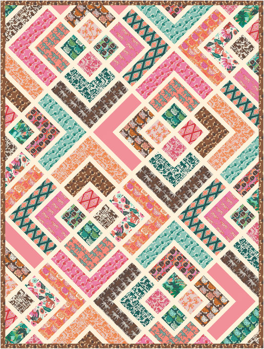 Quilt Pattern - The Penny Quilt By Kitchen Table Quilting