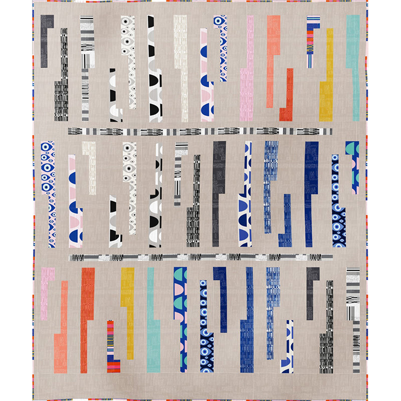 Quilt Pattern - Broken Codes by Heather Black of Quiltachusetts