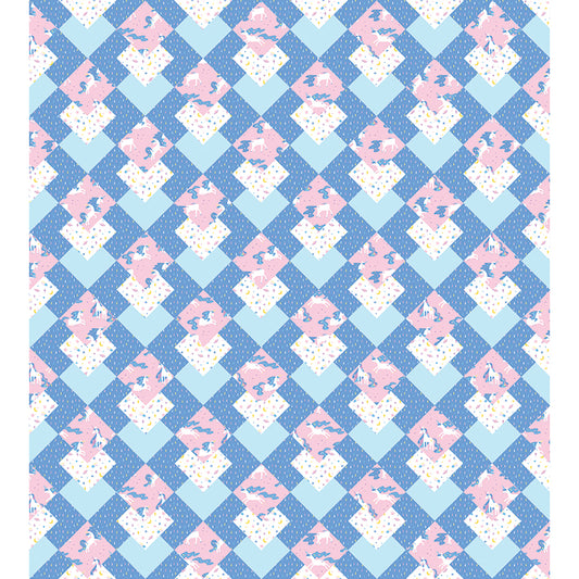 Quilt Pattern -  Chain of Hearts by Tied With a Ribbon