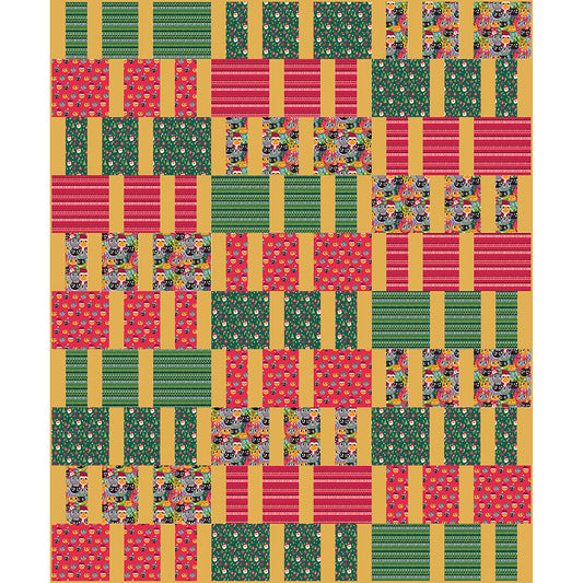 Quilt Pattern -  Bars and Stripes by Everyday Stitches
