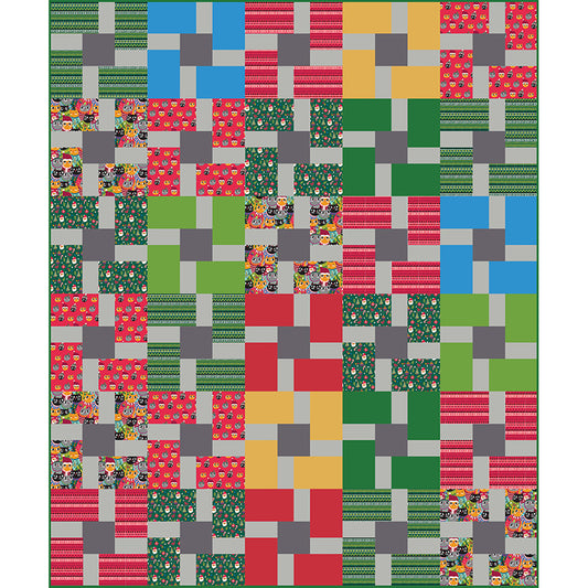 Quilt Pattern -  Spinning Turnstyles by Everyday Stitches