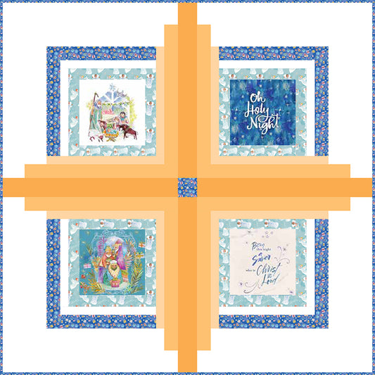 Free Quilt Pattern -  Holy Night