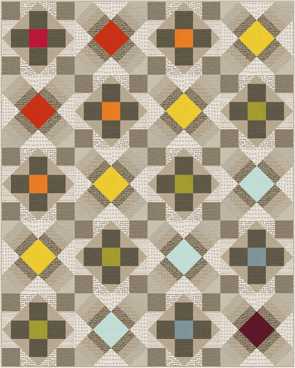 Free Quilt Pattern - Crosswalks By Quiltachussetts
