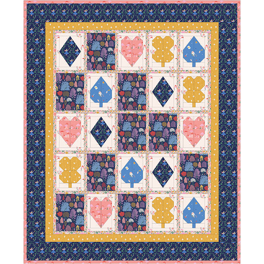 Free Quilt Pattern -  Deck of Cards