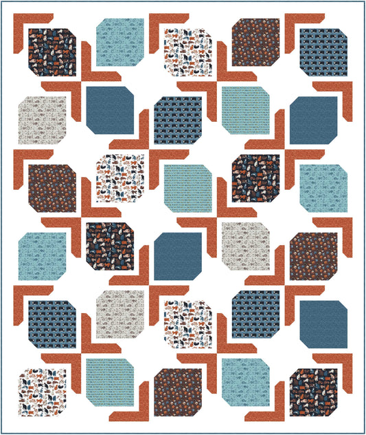 Quilt Pattern - Dinner Party by A Bright Corner