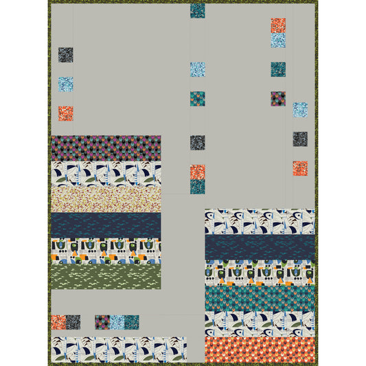 Fish Hope- Free Quilt Pattern by Hoodie Crescent