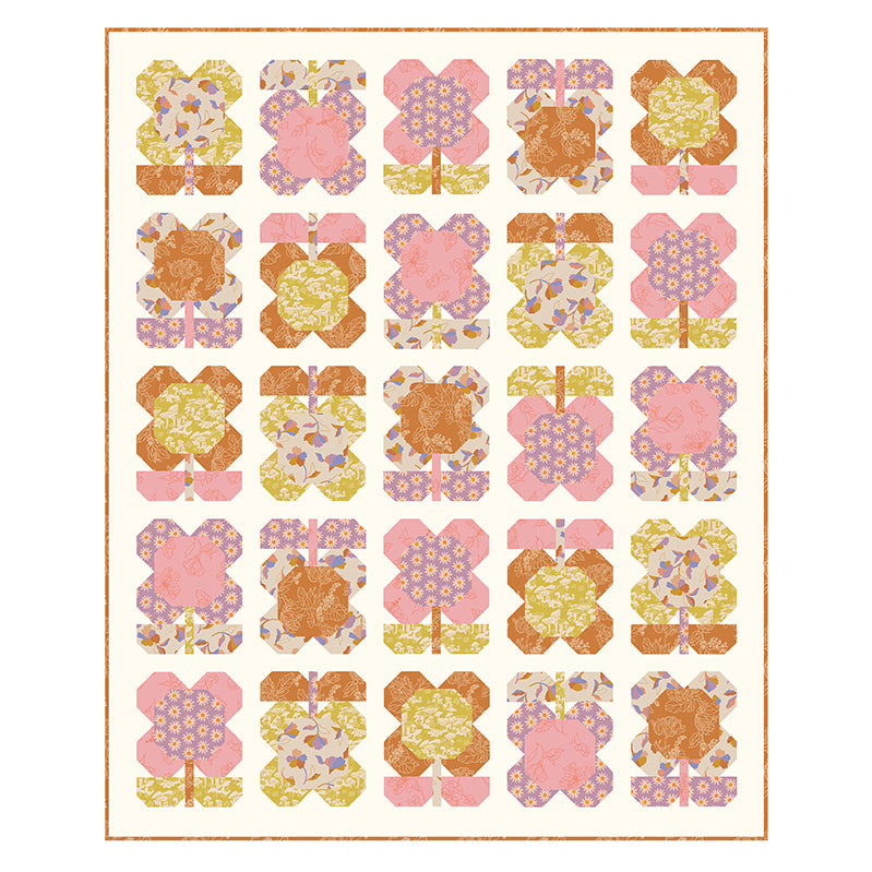 Quilt Pattern -  Folk Blooms by Pen and Paper Patterns