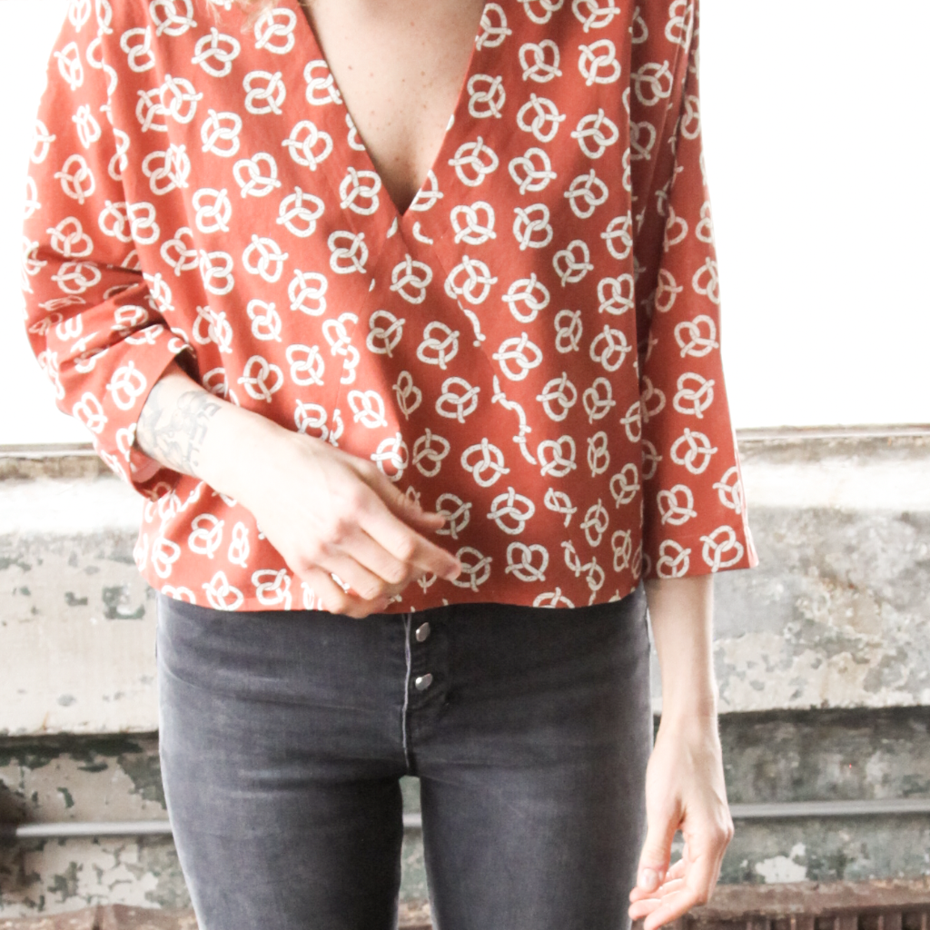 Pinnacle Top Pattern by Papercut Patterns – Paintbrush Studio Fabrics