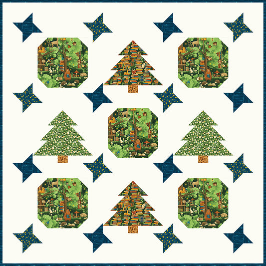Free Quilt Pattern - Forest Fables