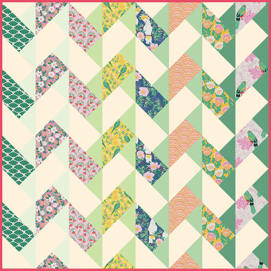 Free Quilt Pattern -  Garden Wall