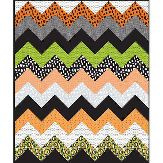 Free Quilt Pattern - Spooky Spikes
