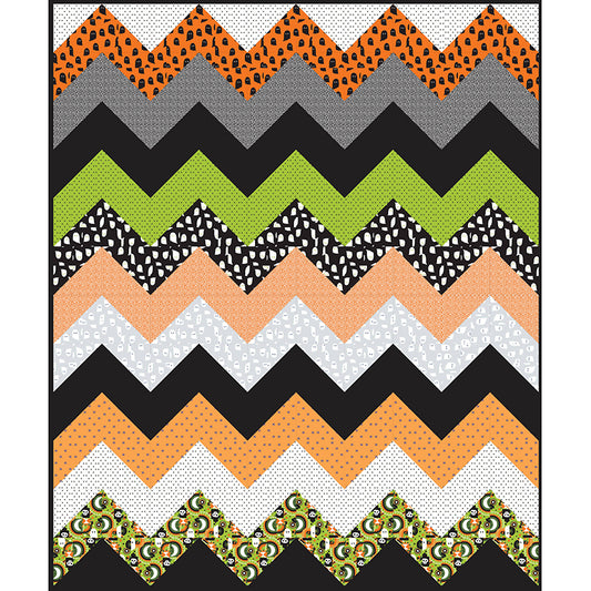Free Quilt Pattern - Spooky Spikes