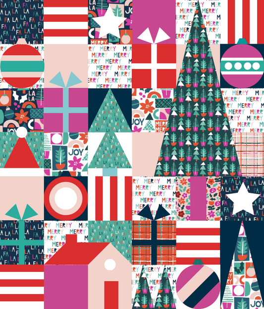 Quilt Pattern -  Christmas Cheer by Corinne Sovey