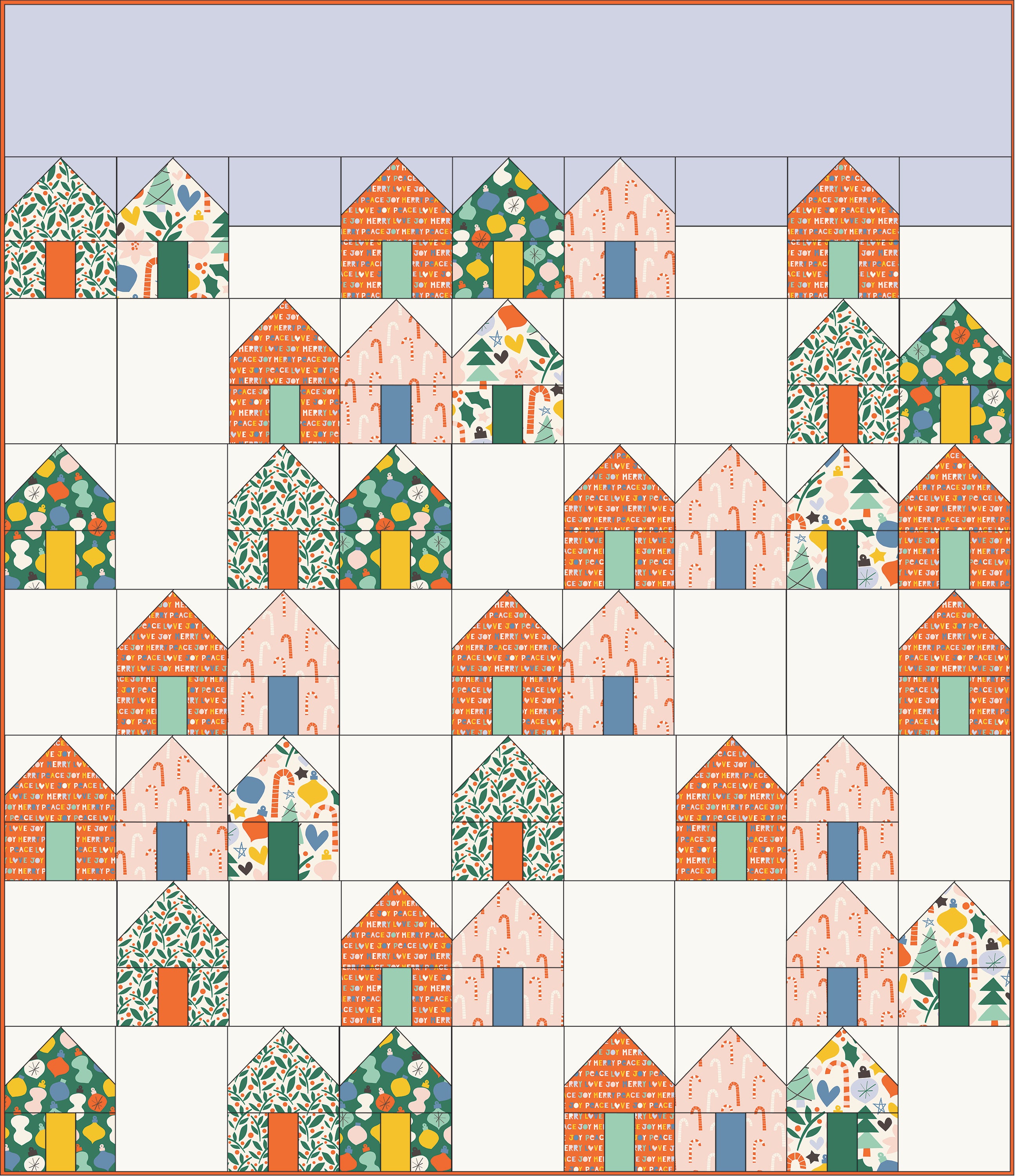 Quilt Pattern - Suburbs Quilt By Cluck Cluck Sew