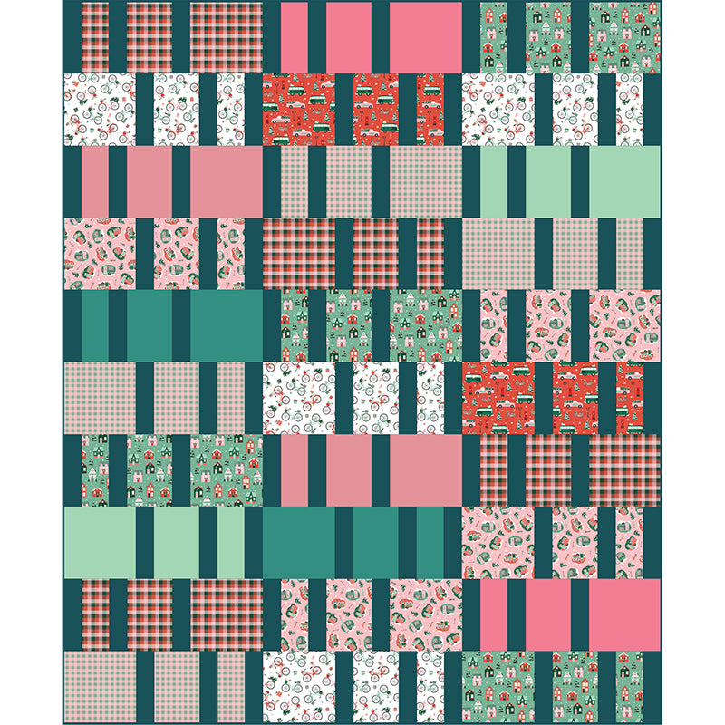 Quilt Pattern - Bars and Stripes by Everyday Stitches