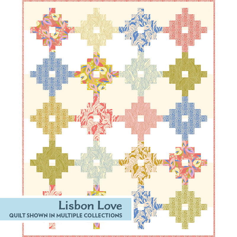 Free Quilt Pattern -  Big Blooms by Lisa Swenson Ruble