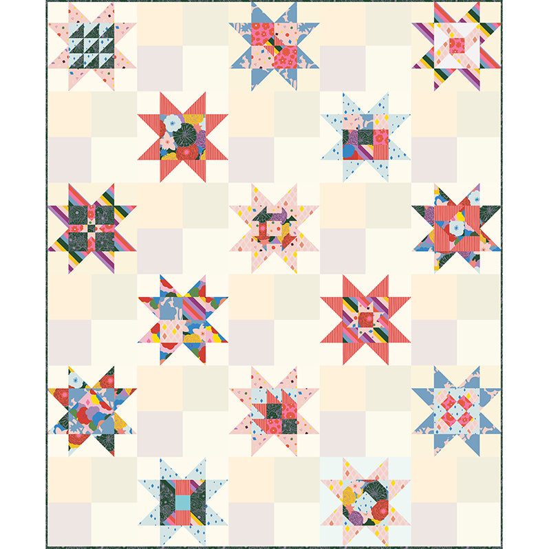 Quilt Pattern -  Little Miss Sawtooth by Southern Charm Quilts