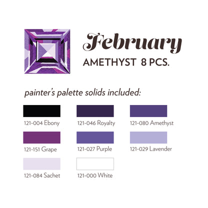 February Birthstone- Amethyst