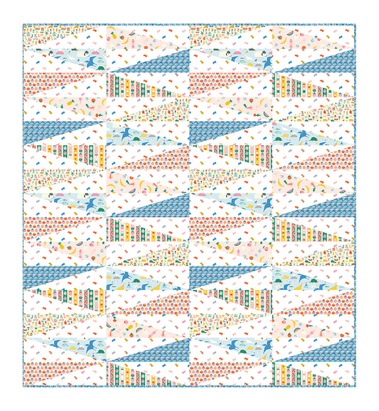 Quilt Pattern -  Mod Diamonds by Pen and Paper Patterns