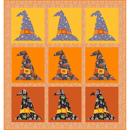 Quilt Pattern - Hester's Hat by Everyday Stitches