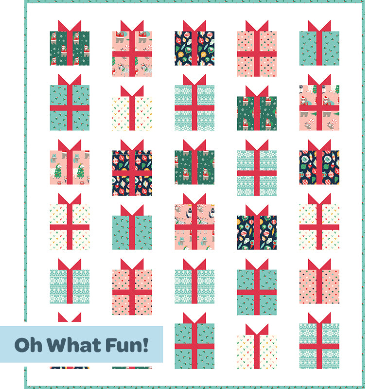 Free Quilt Pattern - Wrapped Up by Lisa Swenson Ruble