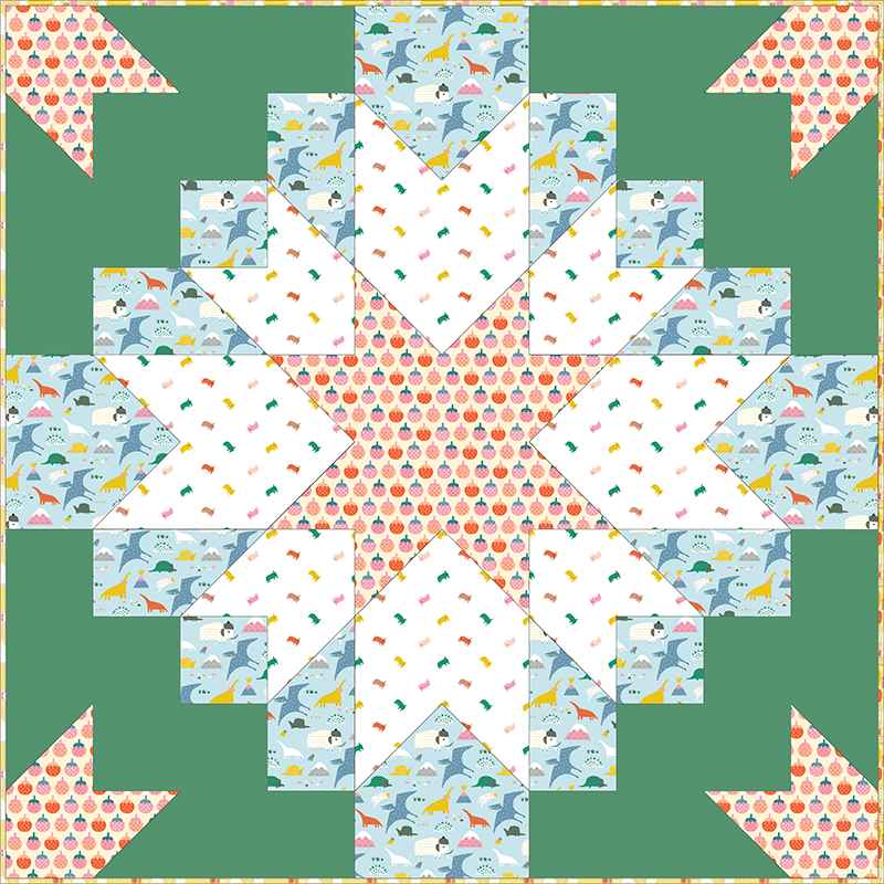 Quilt Pattern -  Etoile by Patchwork & Poodles