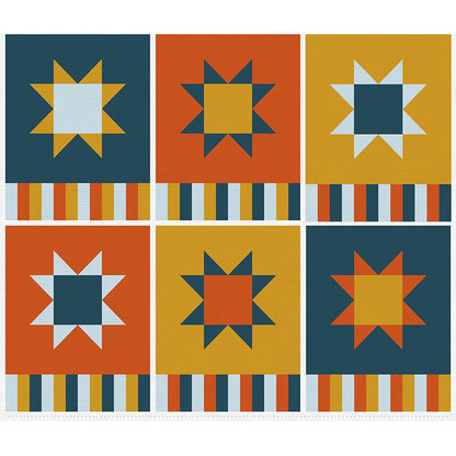 Placemat - Navy/Gold