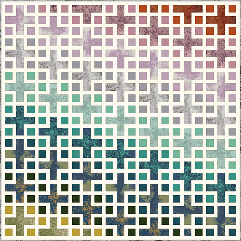 Free Quilt Pattern -  Polished Marble