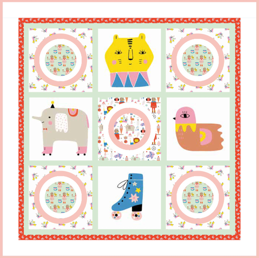 Free Quilt Pattern -  Step Right Up