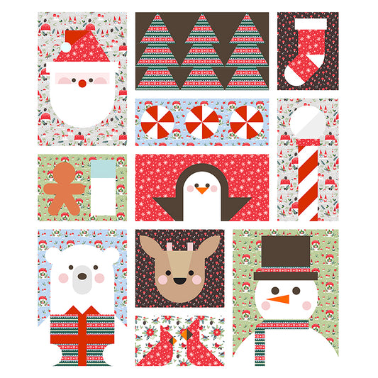 Quilt Pattern -  Santa's Helpers by Corinne Sovey