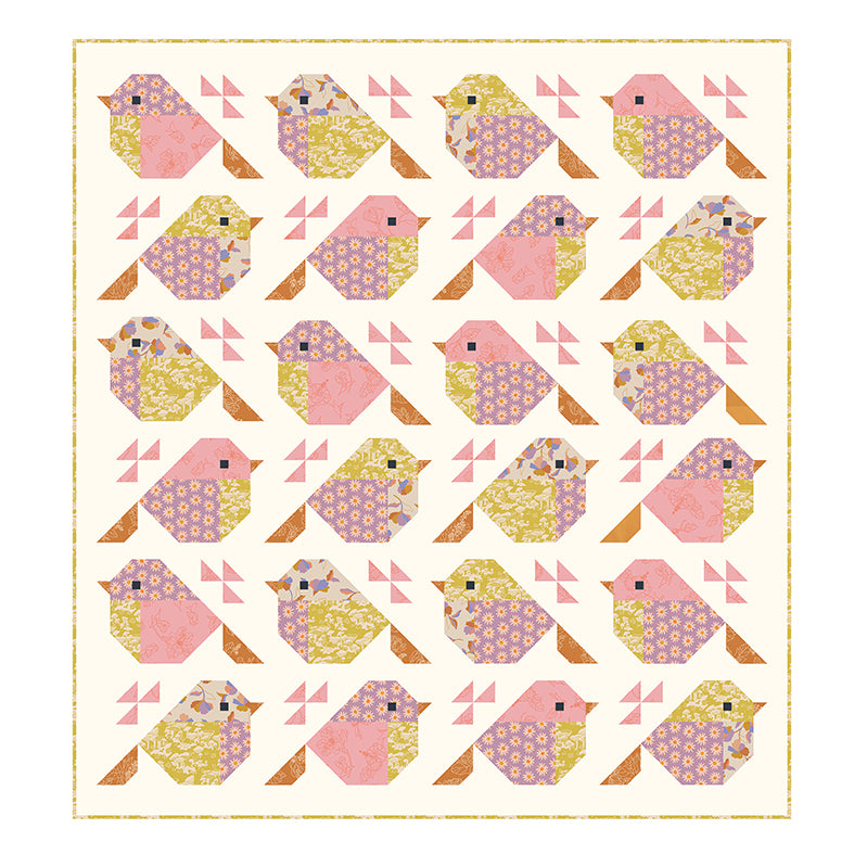 Quilt Pattern -  Sparrows by Pen and Paper Patterns