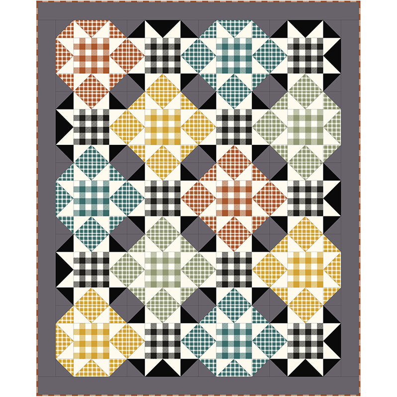 Free Quilt Pattern -  Square Dance