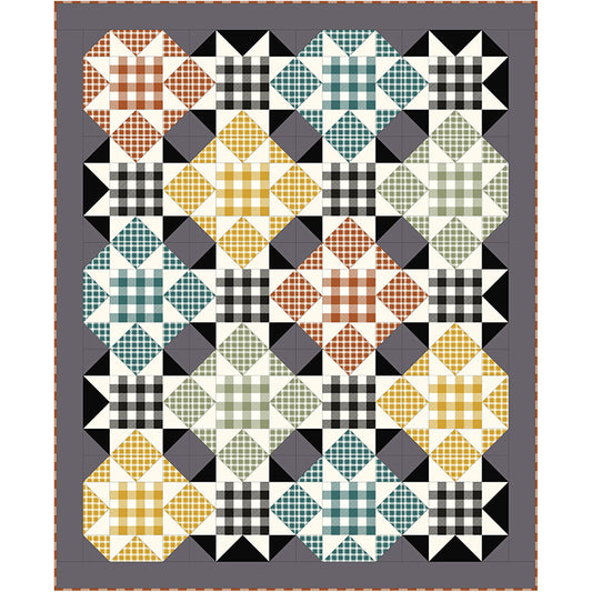 Free Quilt Pattern -  Square Dance