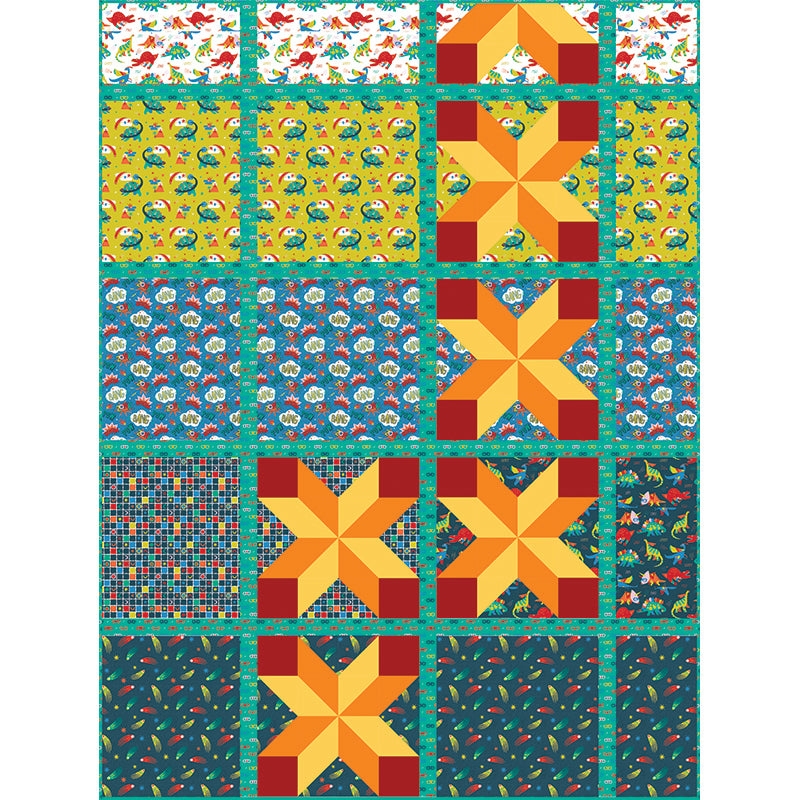Quilt Pattern -  Exploding Four-Patch by Everyday Stitches