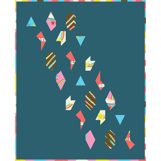 Quilt Pattern -  Unusual Path by Wax and Wane Studio
