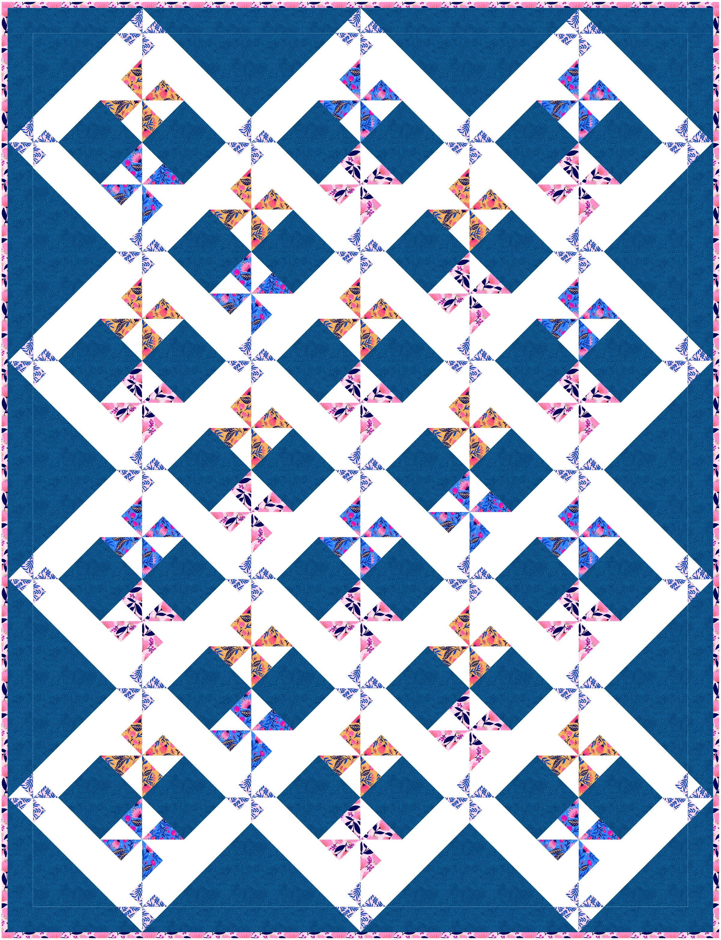 Quilt Pattern - Windy Day By Center Street Quilts