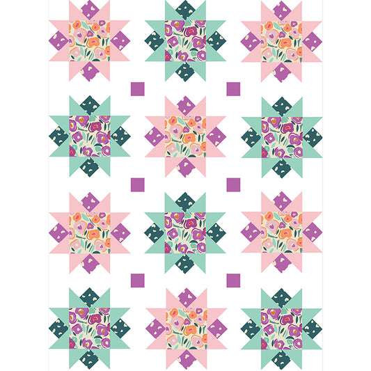 Free Quilt Pattern -  Flower Girl