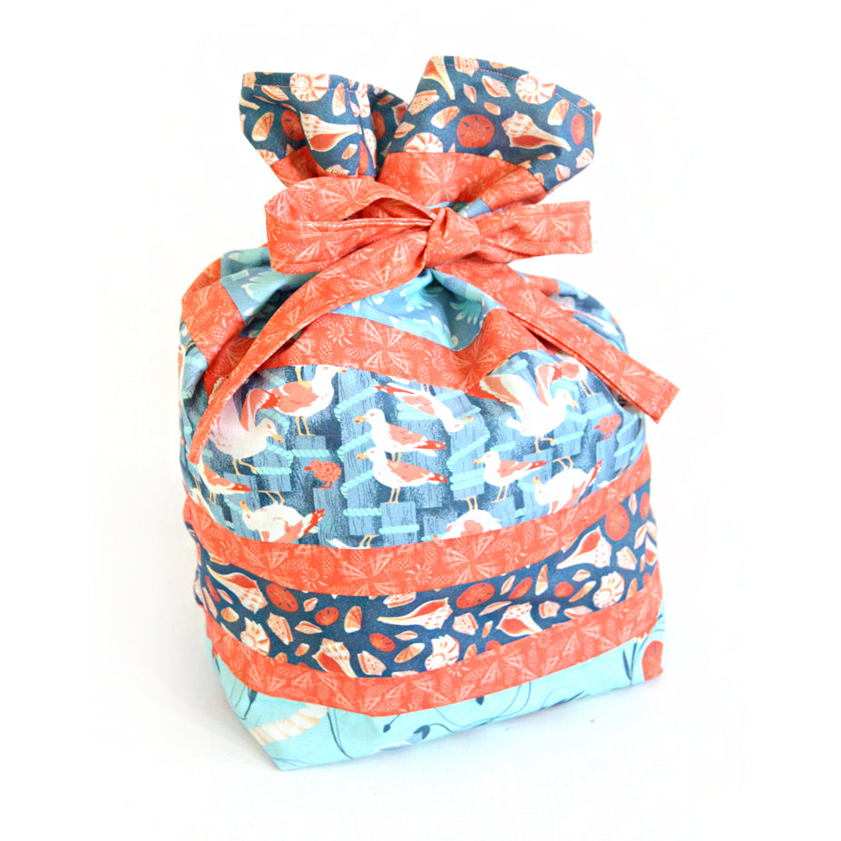 Free Drawstring Gift + Wine Bag Pattern Set