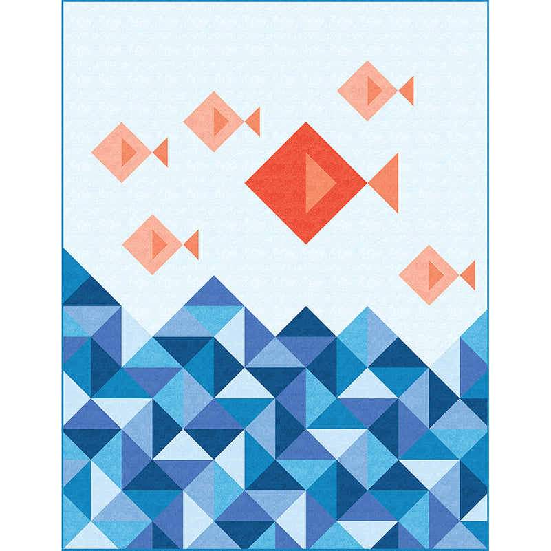 Quilt Pattern -  Little Fishies by Whole Circle Studio