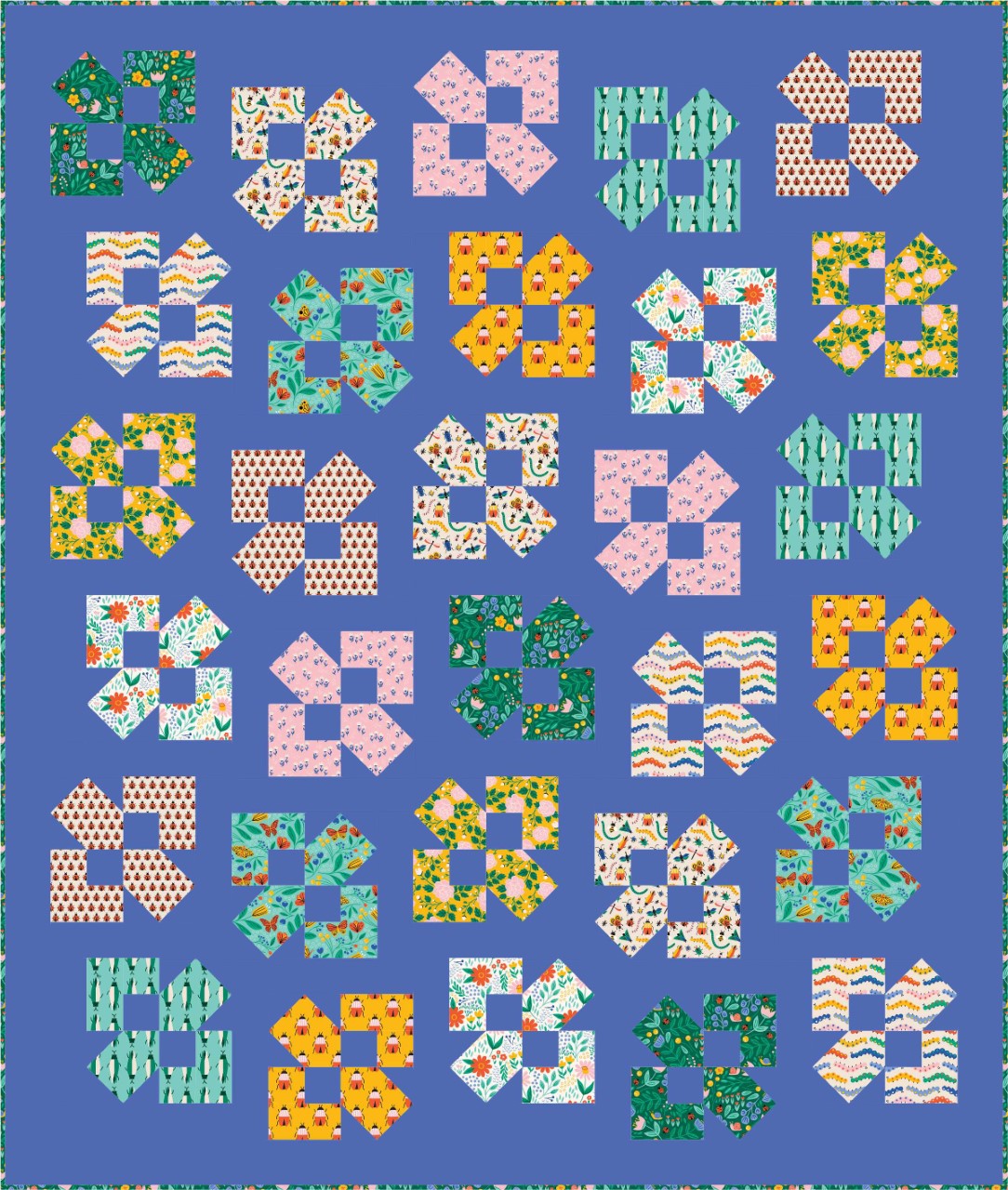 Quilt Pattern - Lucky Duck By A Bright Corner
