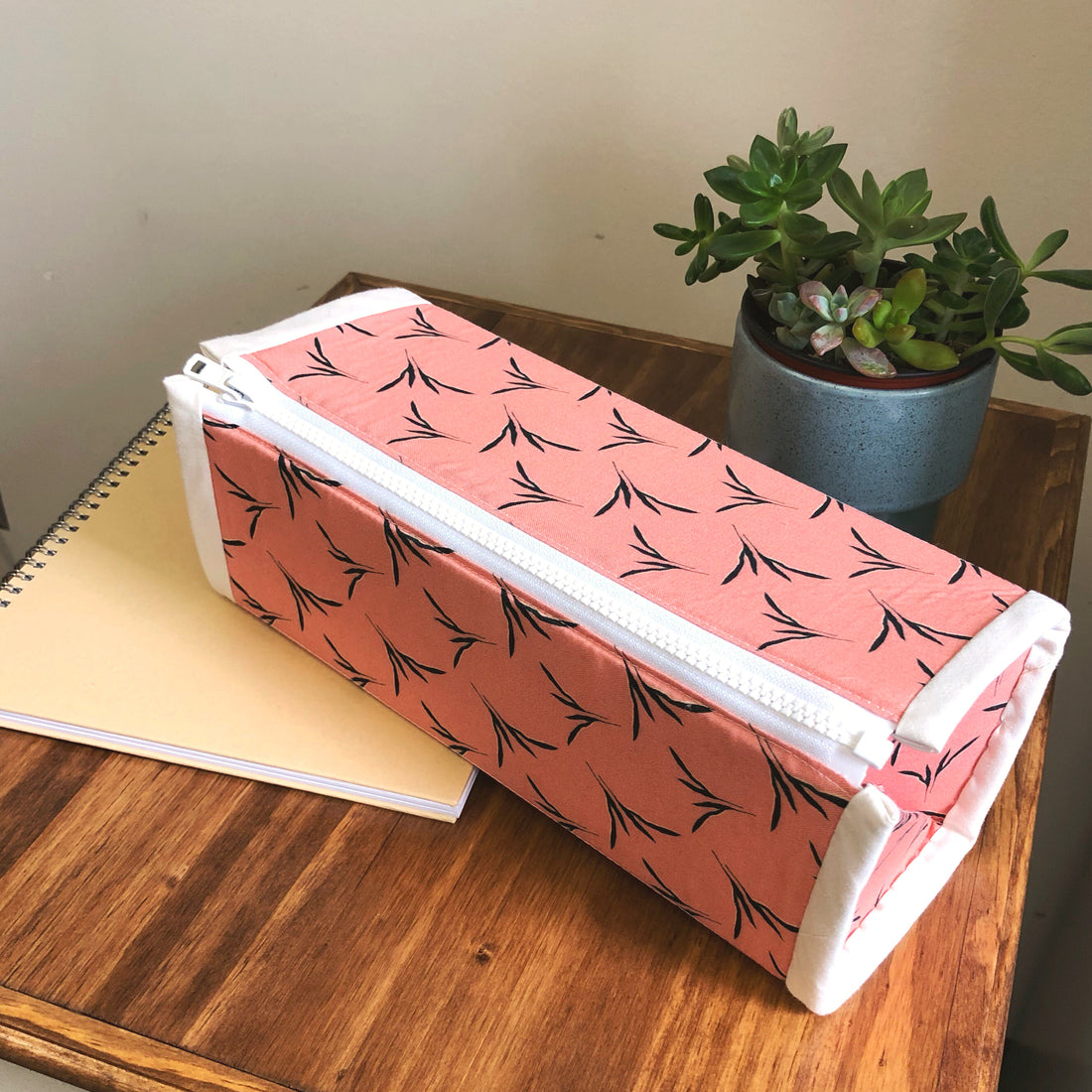 Zipup Tray Pouch Paintbrush Studio Fabrics